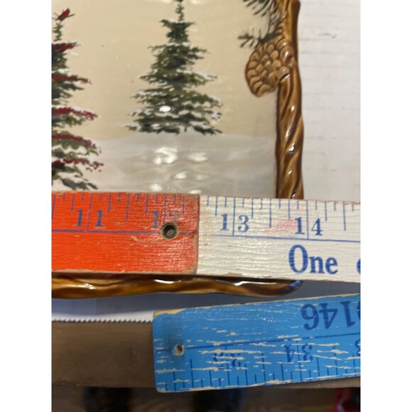 "Snow Valley" serving plate/plater by St. Nicholas Square - Picture 7 of 8